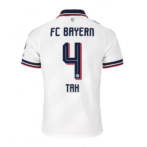 Bayern Munich Jonathan Tah #4 Jalkapallovaatteet Vieraspaita 2026-27 Lyhythihainen